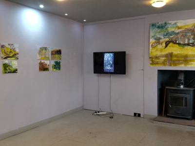 What is hidden, what is seen? exhibition, Merz Gallery, Sanquhar, April 2021