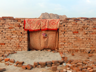 Settlements near the archaeological site, Tulamba