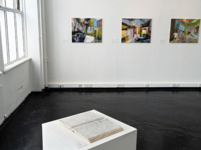 Original art exhibition, gallery view